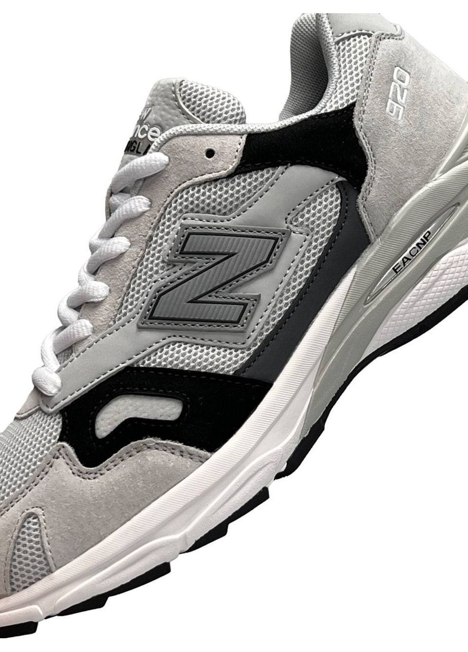 Сірі Осінні кросівки чоловічі light gray black, вьетнам New Balance 920