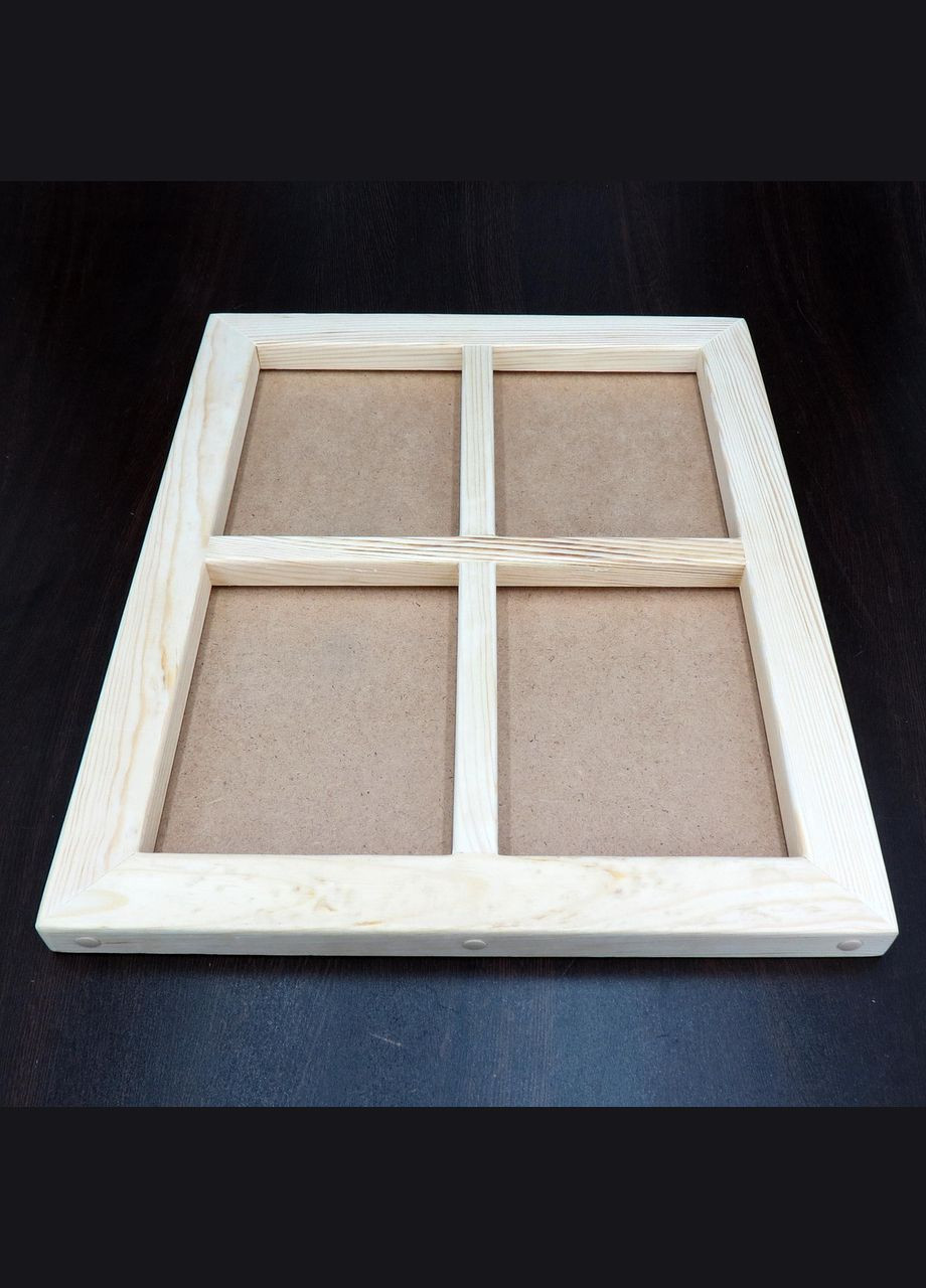 Декоративна рама з дерева Касторія бланже (ДРР-001301) No Brand (328076496)