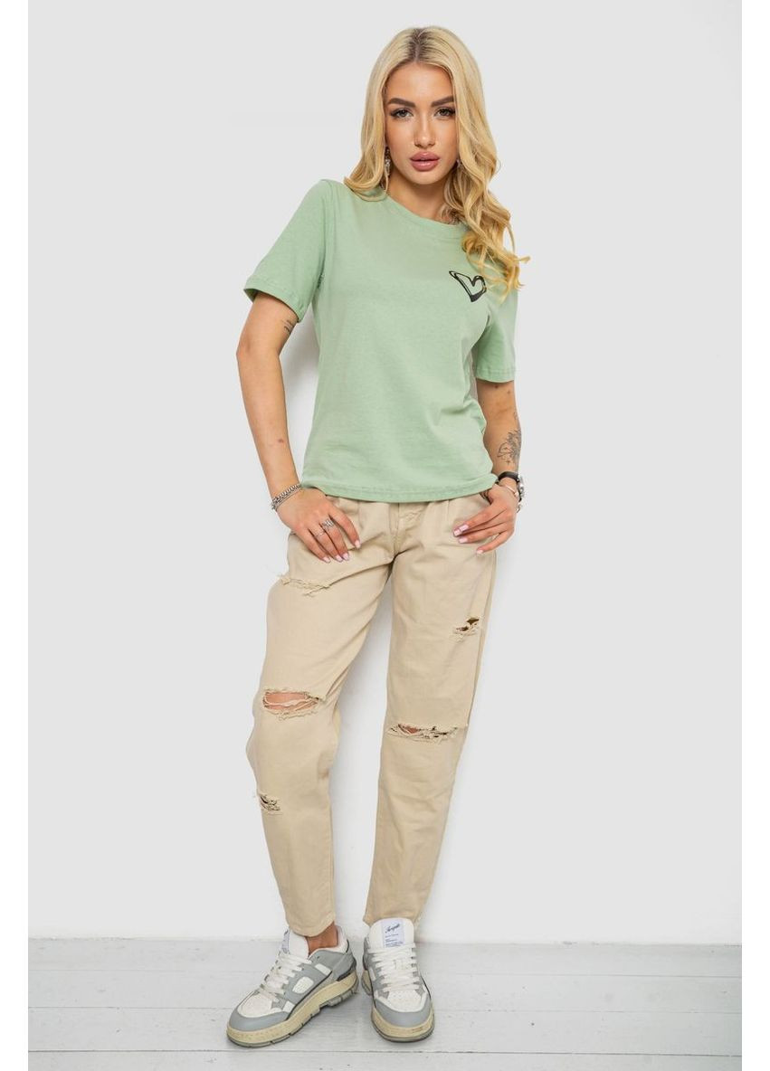 Жіноча футболка з принтом Sport Line - (356078944)