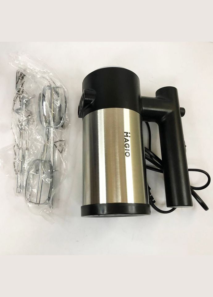 Міксер ручний МG-231 300 Вт, міксер для збивання, міксер ручний для кухні, міксер для кухні Magio (364663701)