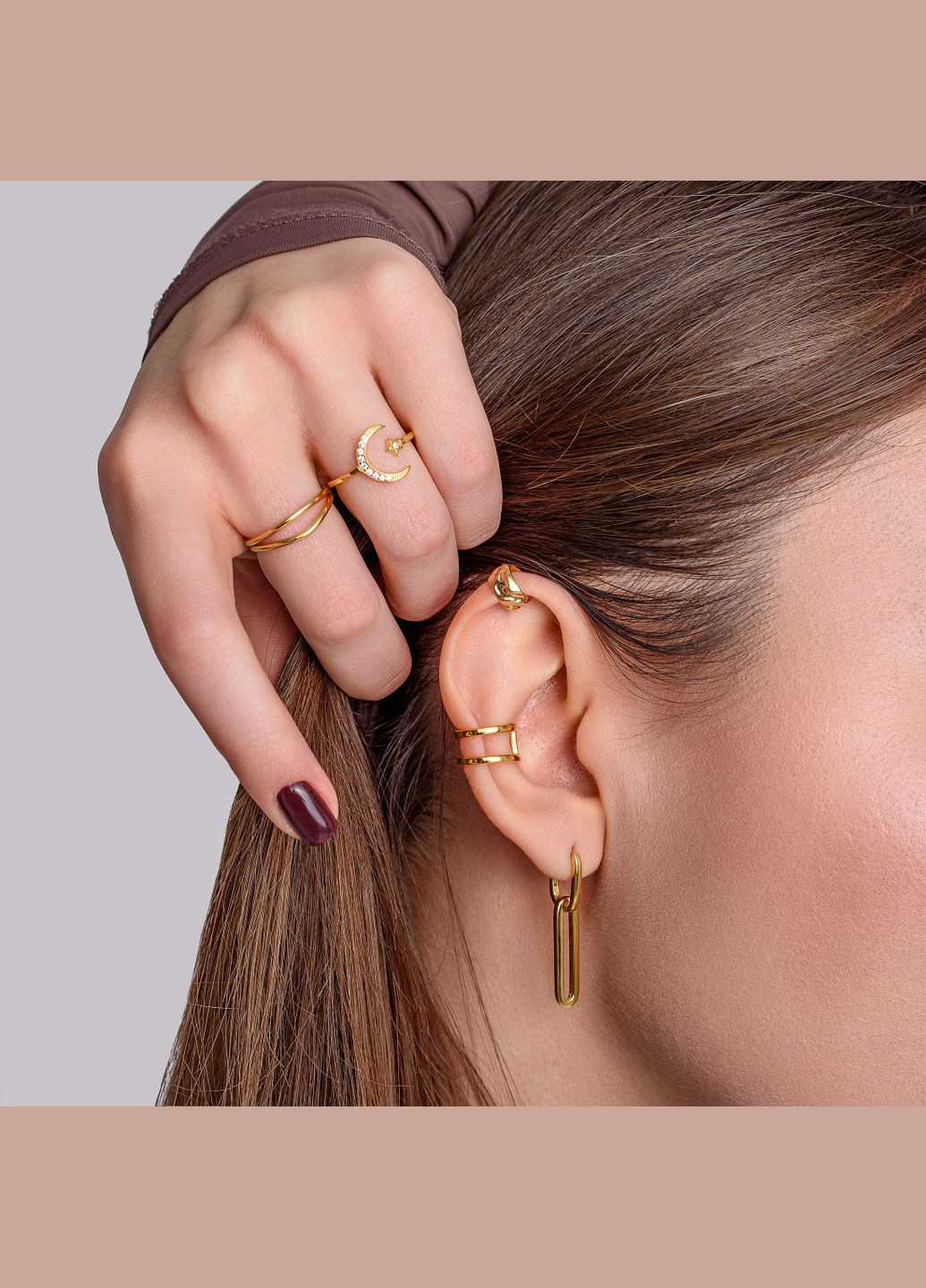 Сережки Монументальність Minimal (338795164)