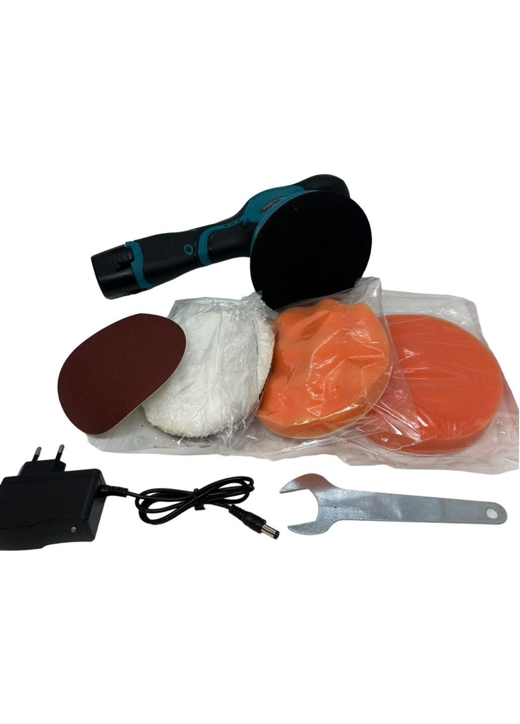 Полировочная машинка аккумуляторная 125мм 12V 1500mAh More Waxing Polisher D6000 (302517338)