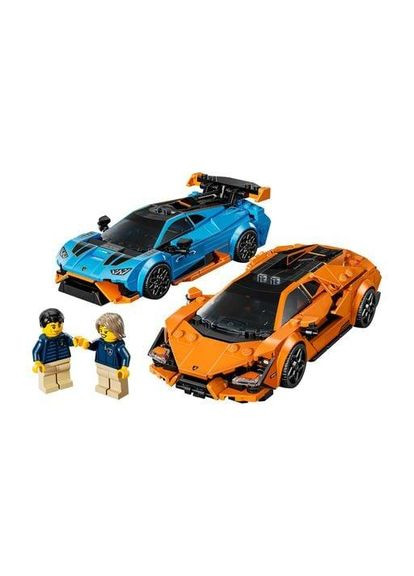Конструктор Speed Champions Lamborghini Revuelto та Huracan STO, 607 деталей, від 10 років (77238) Lego (369941905)