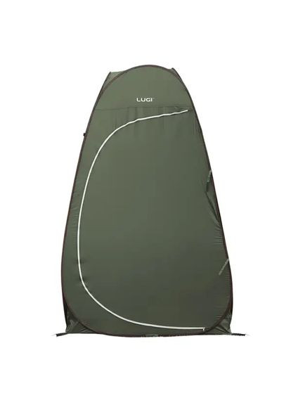 Палатка душ-туалет для кемпинга автомат 120×120×190 (см) тент для душа и туалета туристический LU-015DGR Хаки LUGI (353502662)