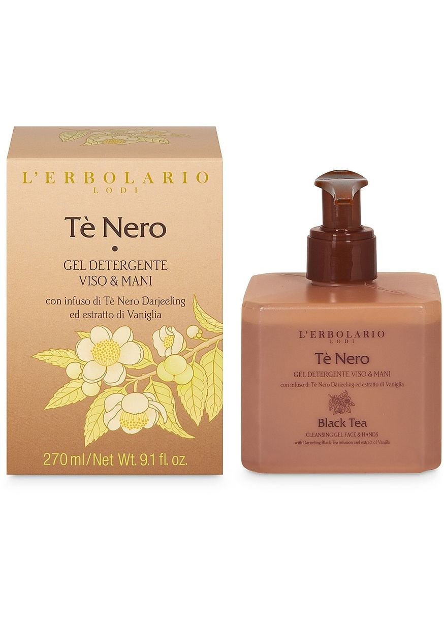 Гель очищающий для лица и тела Black Tea 270ml (1436195-28970657) L'erbolario (368658087)