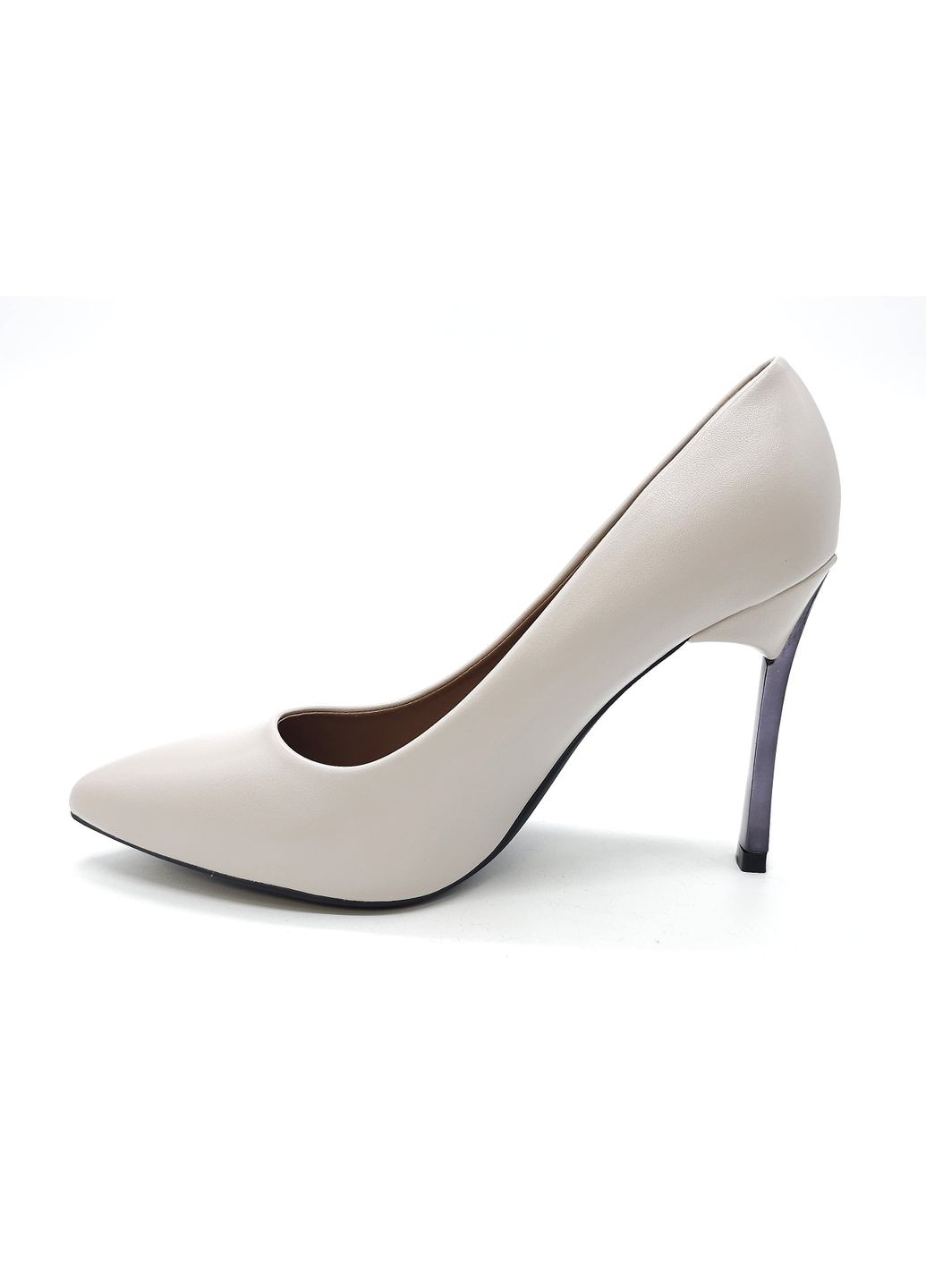 Жіночі туфлі сірі екошкіра MD-16-7 24,5 см (р) Mei De Li (260061006)