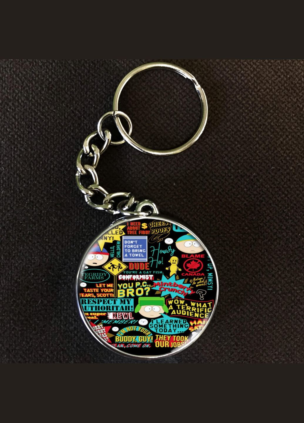 Брелок Южный парк #03 silver No Brand (327220360)