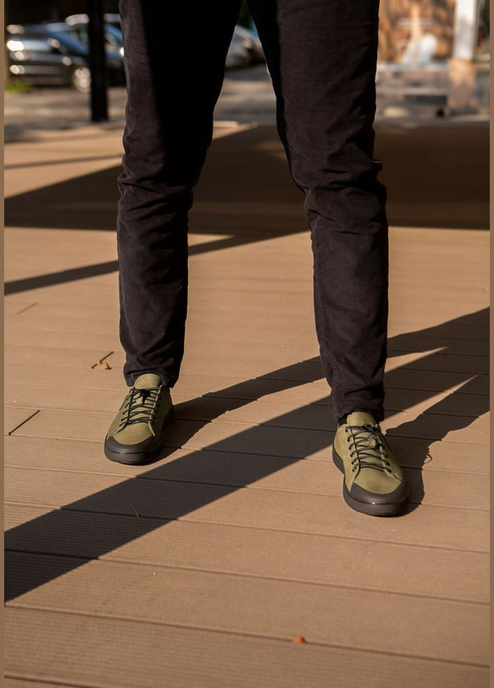 Хакі кеди нубукові чоловічі Davis 12142-57