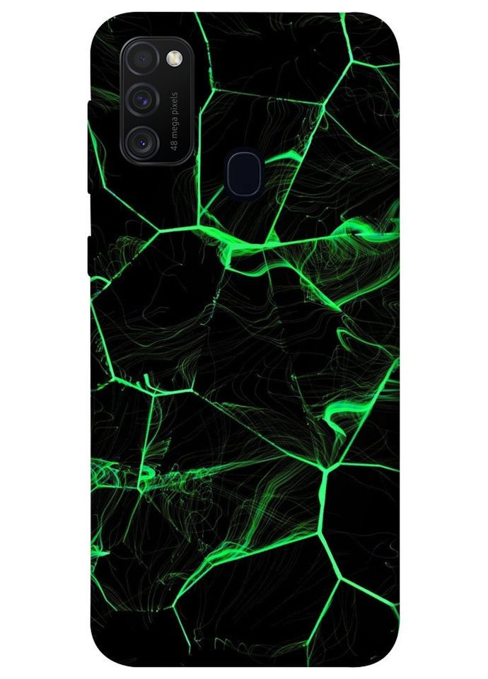 Чохол з принтом для Samsung Galaxy M30s, Samsung Galaxy M21 для самсунг галаксі М30с / М21 Зломовне павутиння No Brand (339873412)