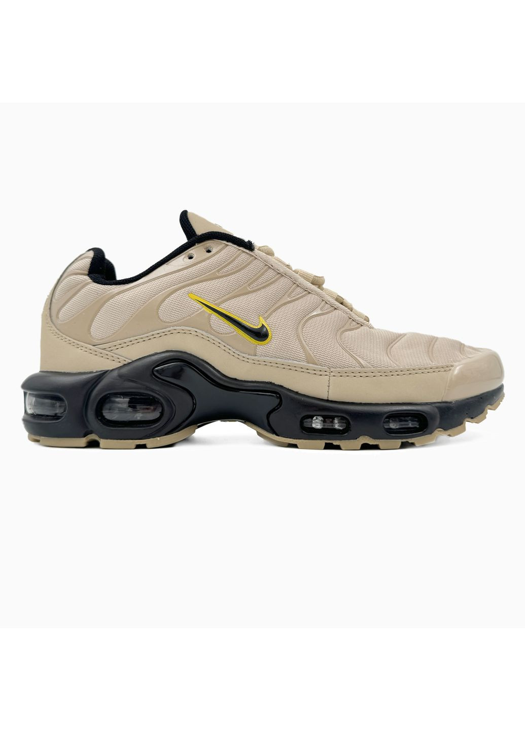 Бежеві Осінні кросівки чоловічі nike air max tn plus beige найк аір макс тн плюс No Brand