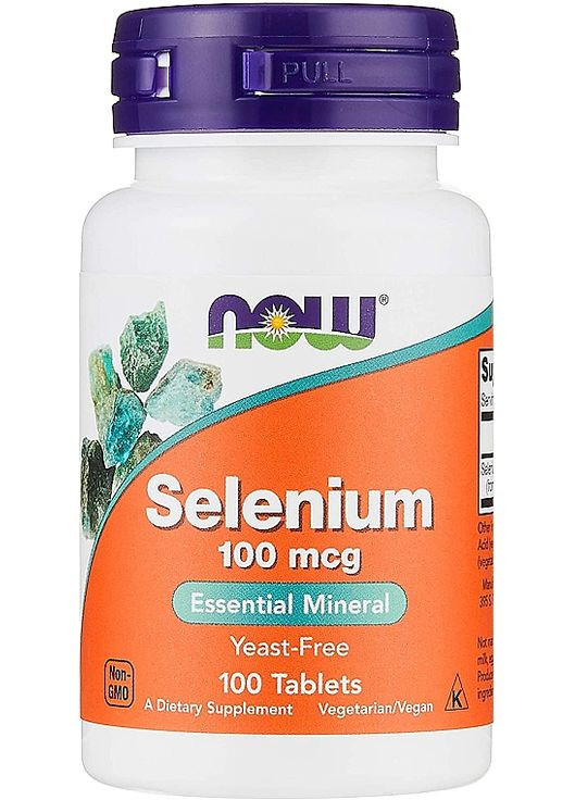 Селен, 100 мг, в таблетках Selenium 250шт (882006-17965477) Now Foods (368650638)