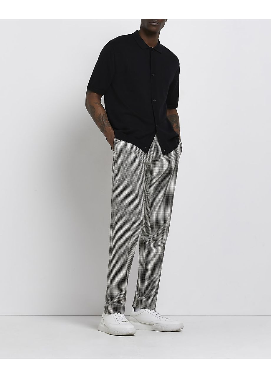 Брюки демісезон,сірий в клітку, River Island (360725190)