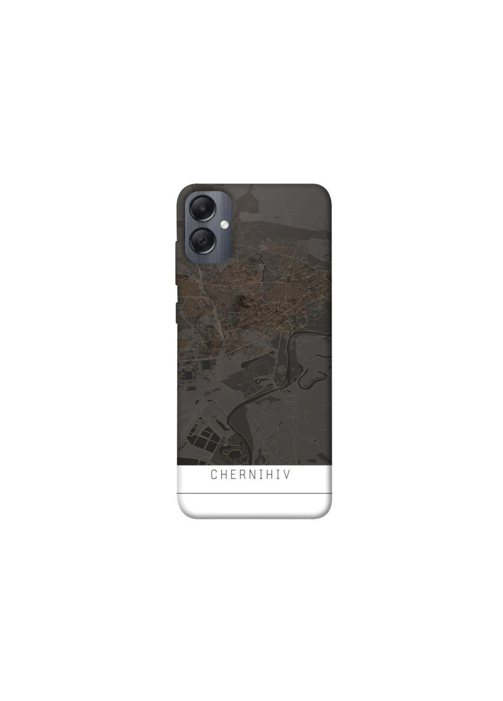 Чехол на Samsung Galaxy A05 Chernihiv map Frontalka (365303826)