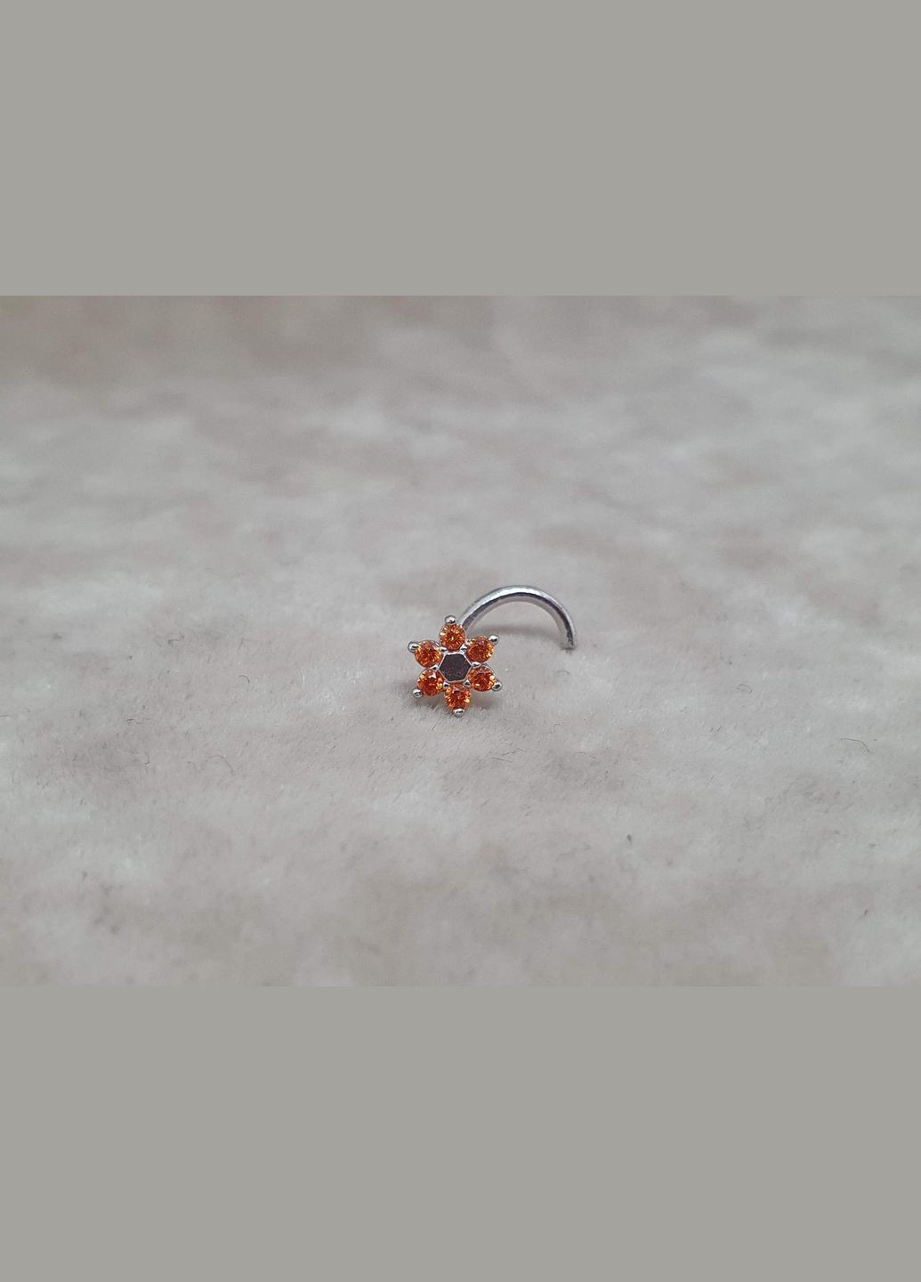 Серебряные серьги с фианитами. 8182434Р ОРАНЖ Астор (315140974)