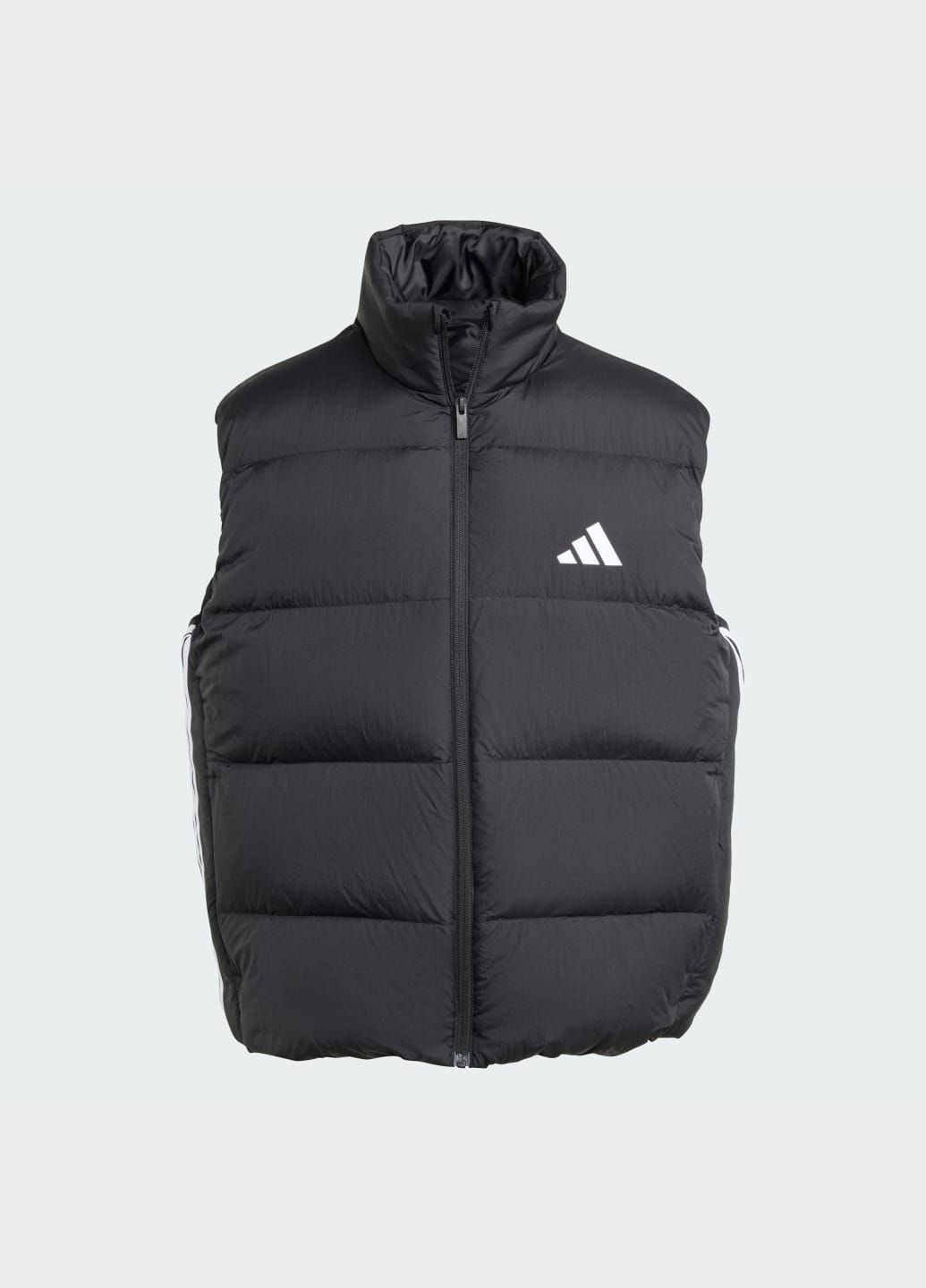 Пуховий жилет Essentials Climawarm 3-Stripes adidas (336884991)