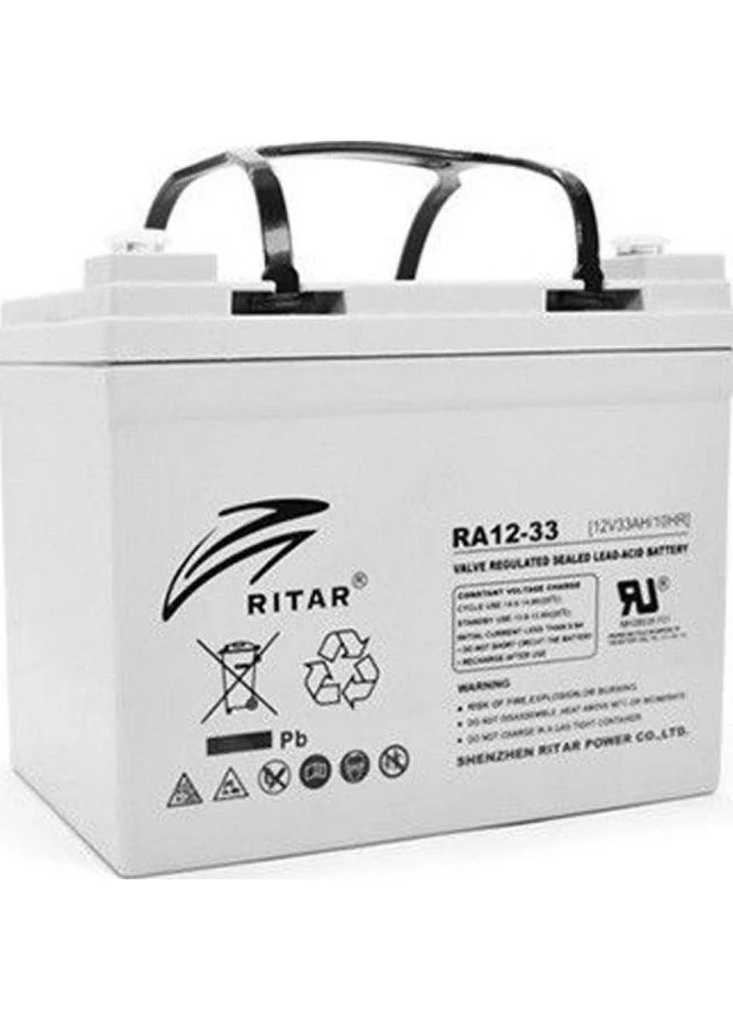 Батарея к ИБП AGM RA12-33, 12V-33Ah (RA12-33) Ritar (394398927)