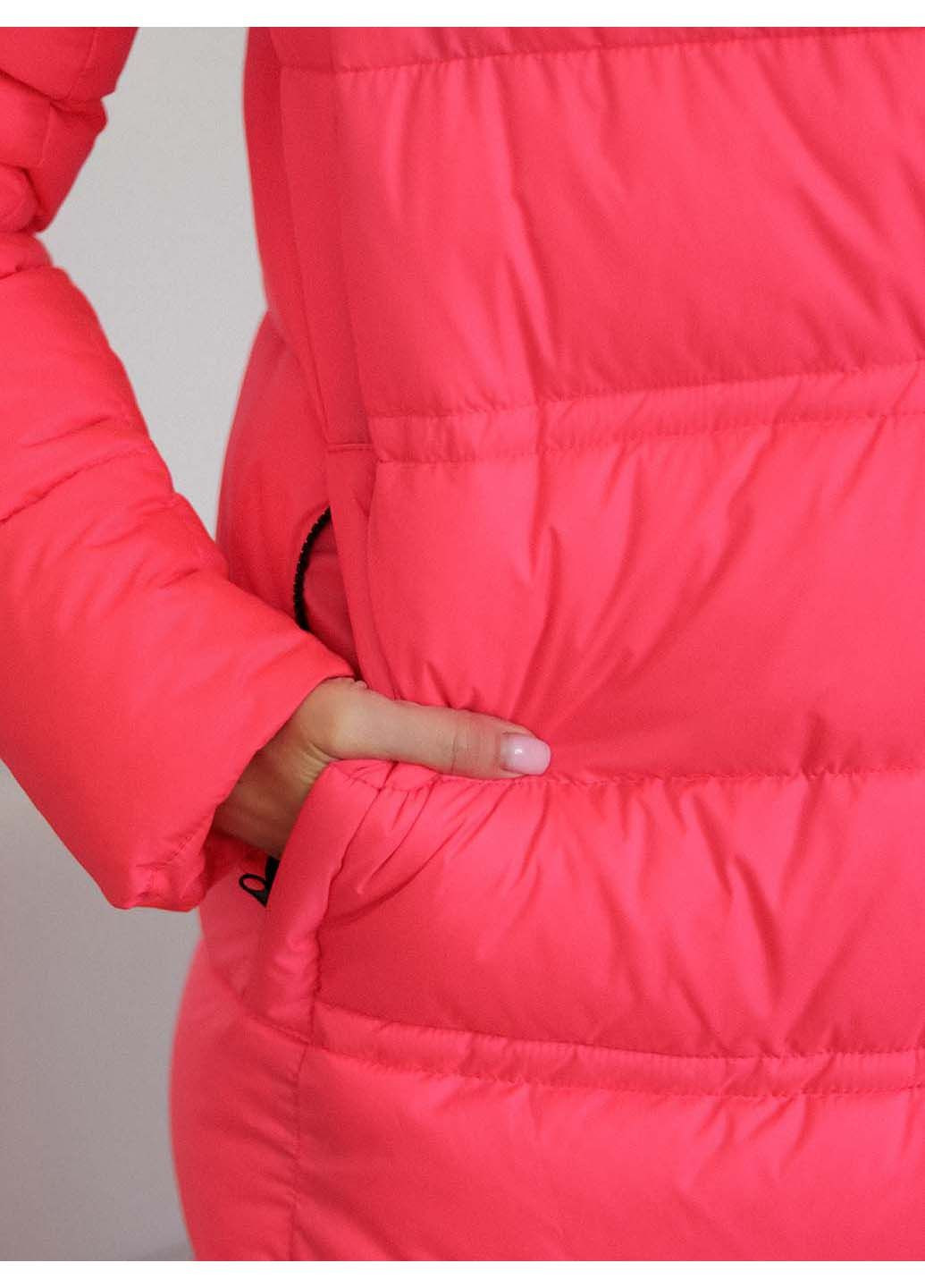 Рожевий зимній Пуховик indigo.limited