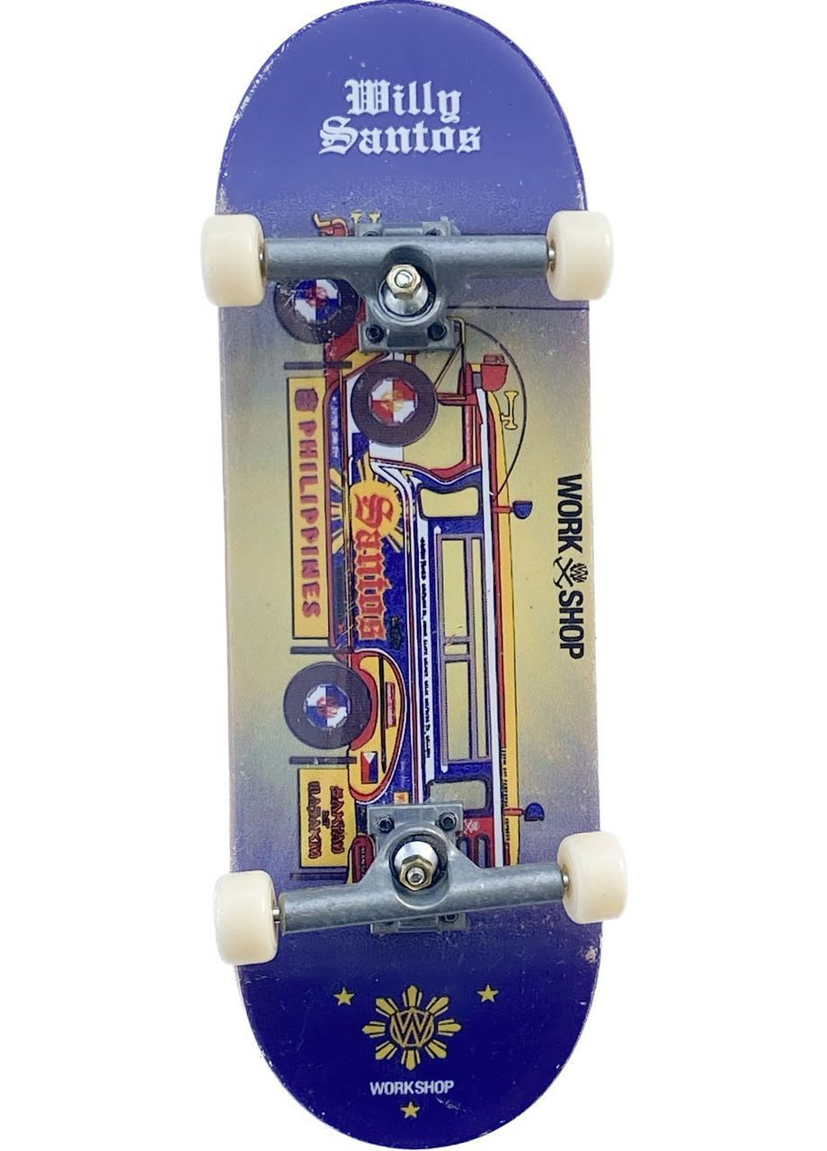 Фінгерборд Workshop Skateboards Willy Santos Rikcha Tech Deck (370949141)