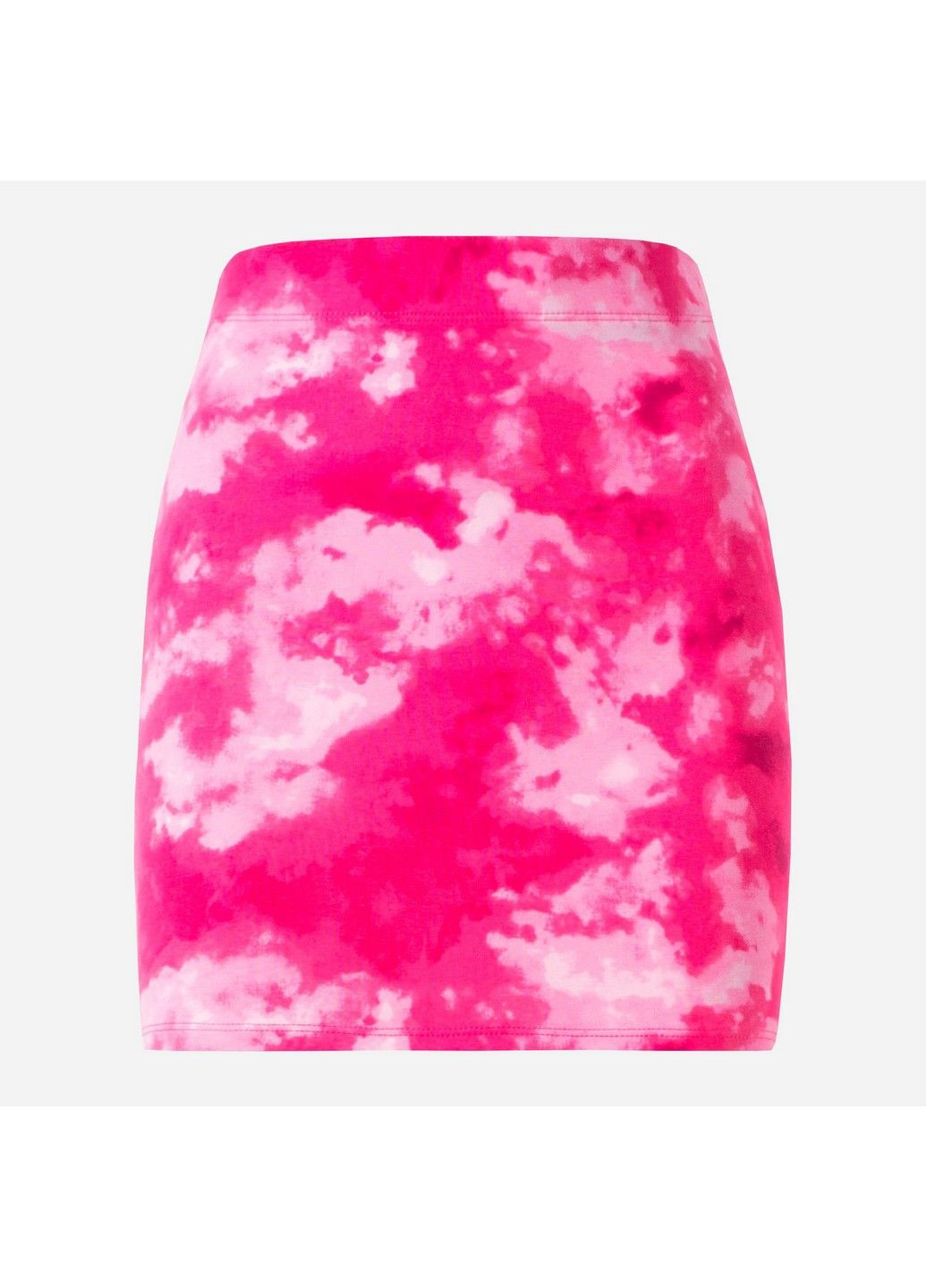 Розовая однотонная юбка C&A