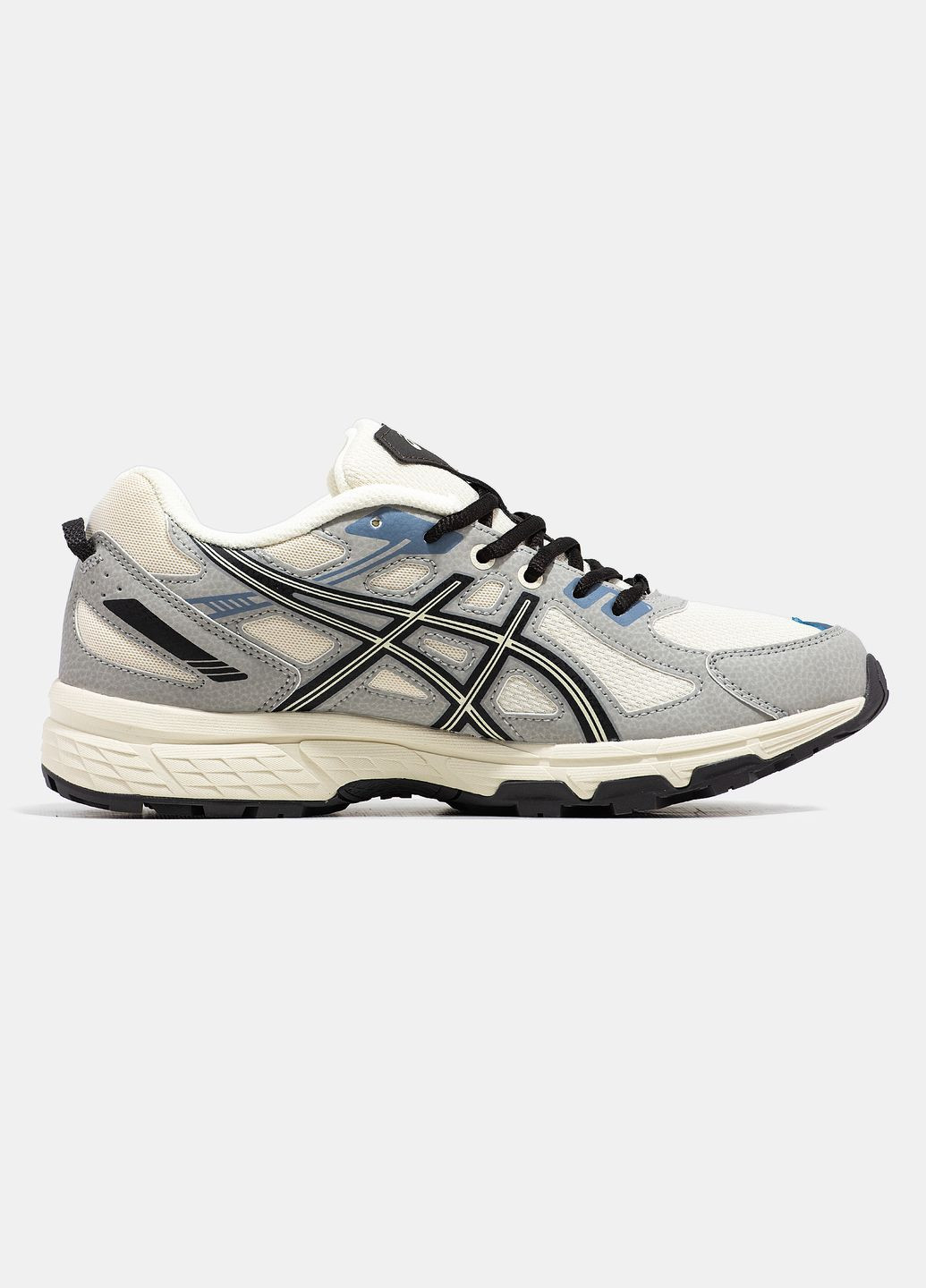 Кросівки жіночі і чоловічі Asics Gel Venture 6 beige gray | Асікс Гель-Вентуре 6 бежеві сірі No Brand бежеві всесезони (315155241)