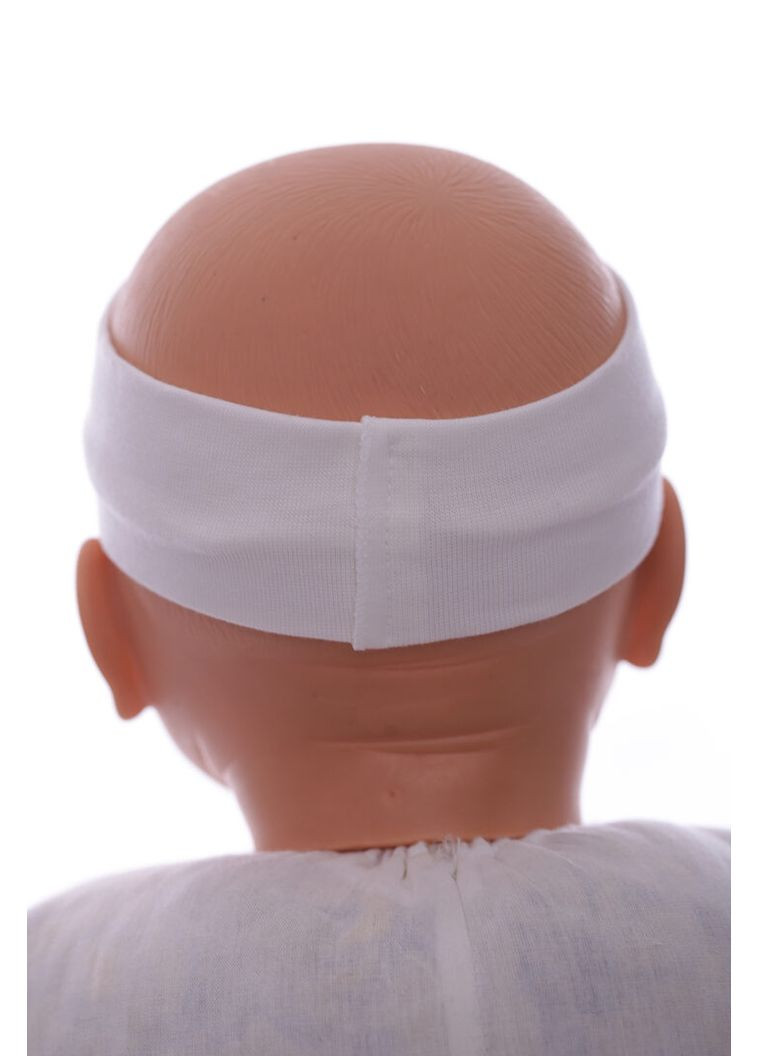 Повязка для девочки трикотажная гепард бежевый 9м+ (39005) BABYKROHA (323469301)