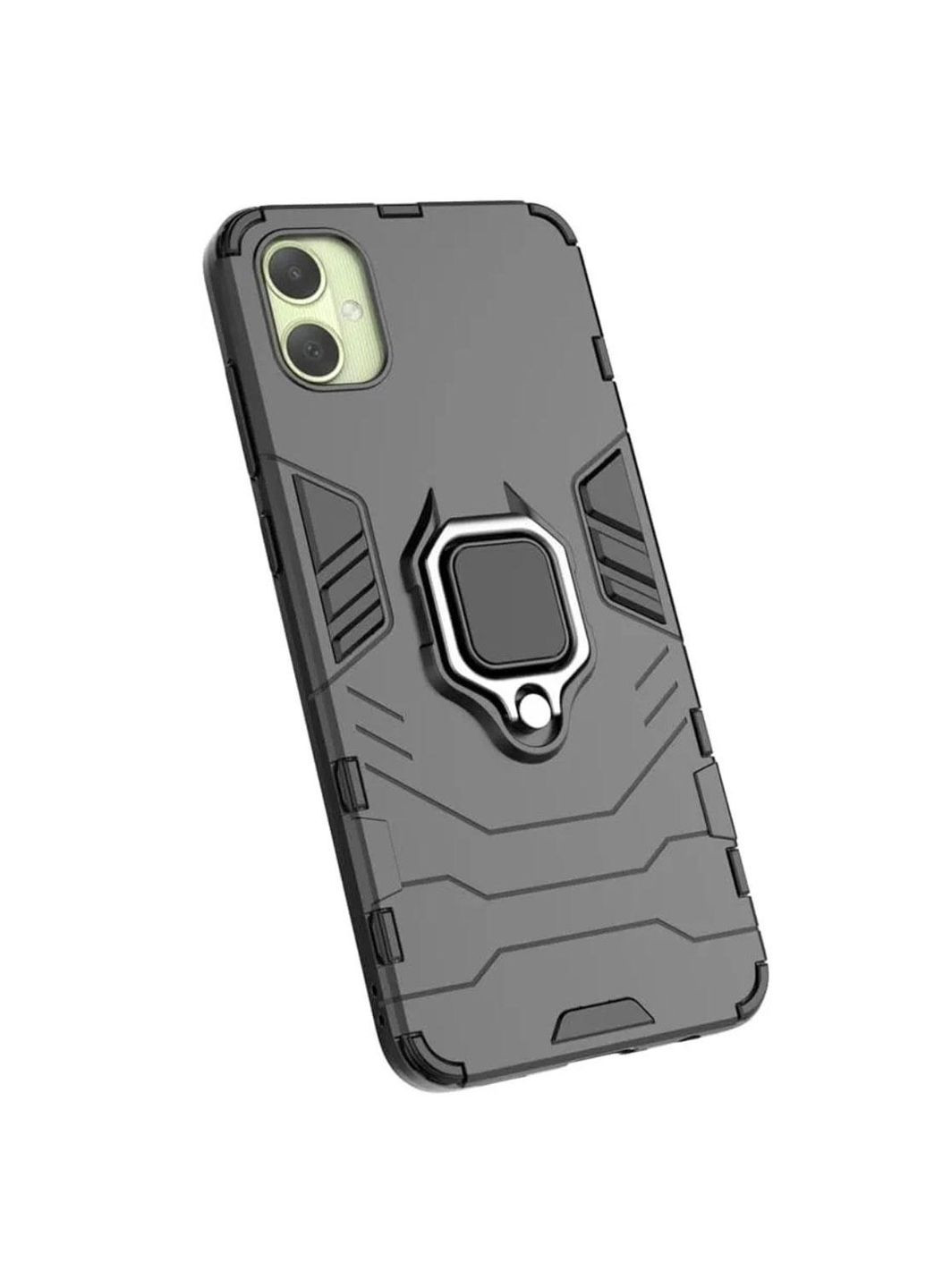 Чехол бампер Ring Armor для телефона Samsung Galaxy A05 (SM-A055) - Black Primolux (332994208)