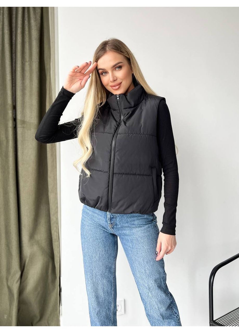 Жилетка жіноча однотонна Style Point (360504874)