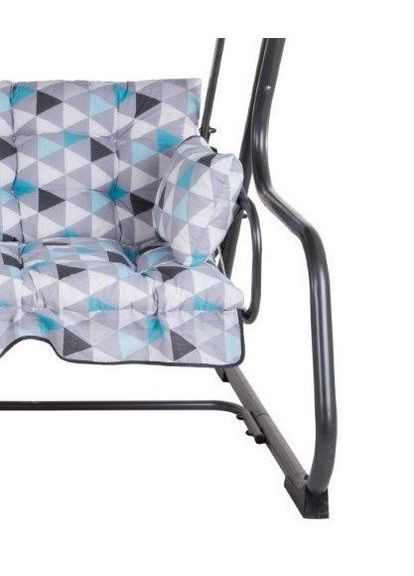 Качели садовые Patio Ravenna геометрический принт для отдыха на улице трансформируемая кровать ProDobro (367264524)