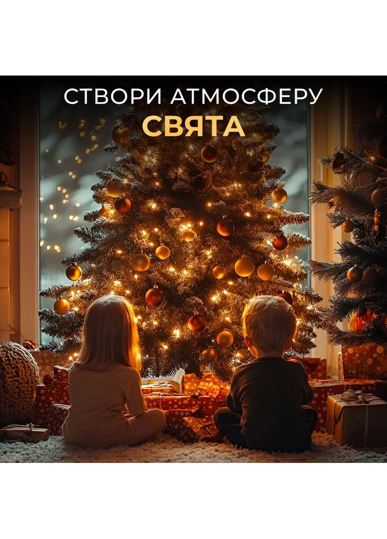 Гірлянда роса 50 метрів 500 LED з пультом для прикраси будинку та заходів світлодіодна нитка Garlando (370432416)