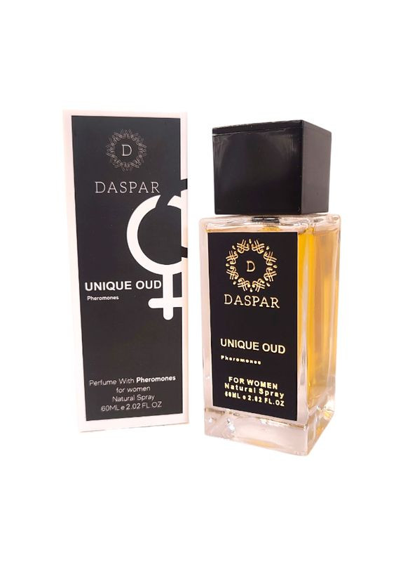 Парфумована вода DASPAR Феромони жіноча Unique Oud 60 мл. 2674 G&L (340110993)