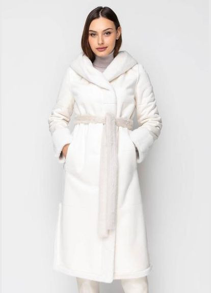 Дубленка 1333M-D Молоко Milk SAM MK Samange (313105479)