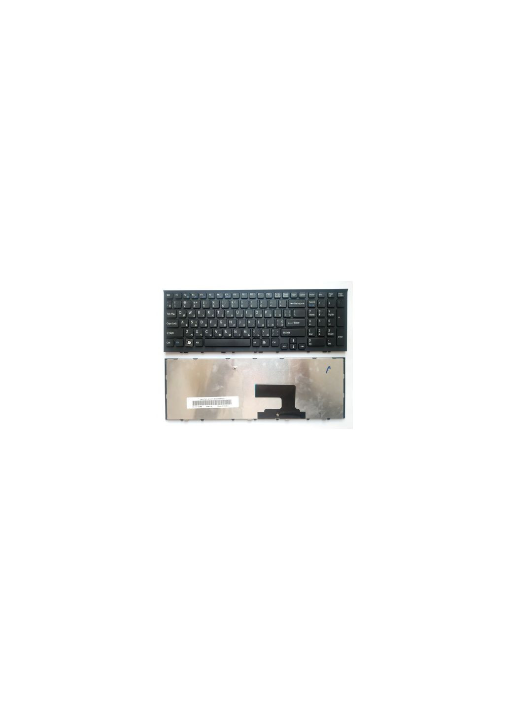 Клавиатура ноутбука VPCEE Series черная с черной рамкой UA (A43401) Sony vpc-ee series черная с черной рамкой ua (276707395)