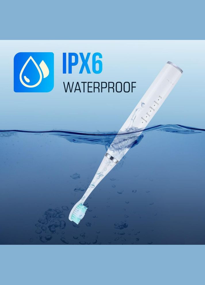 Ультразвукова зубна щітка-скалер 2в1 для видалення зубного нальоту Electric Sonic Dental Scaler White No Brand (326065983)