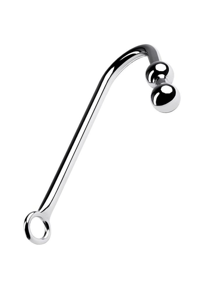 Анальний гак із двома кульками Runye металевий Loveshop (347314918)