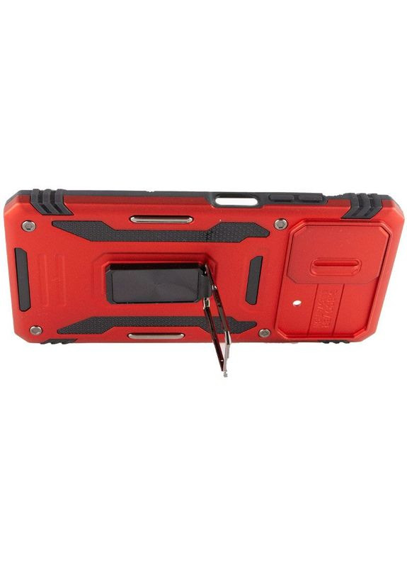 Ударостійкий чохол Camshield Army Ring з кільцем для Xiaomi Poco F5 / Note 12 Turbo Червоний Epik (372499099)