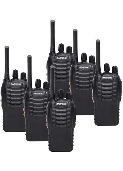 Комплект раций BF-888 S - 6 штук Baofeng (399536876)