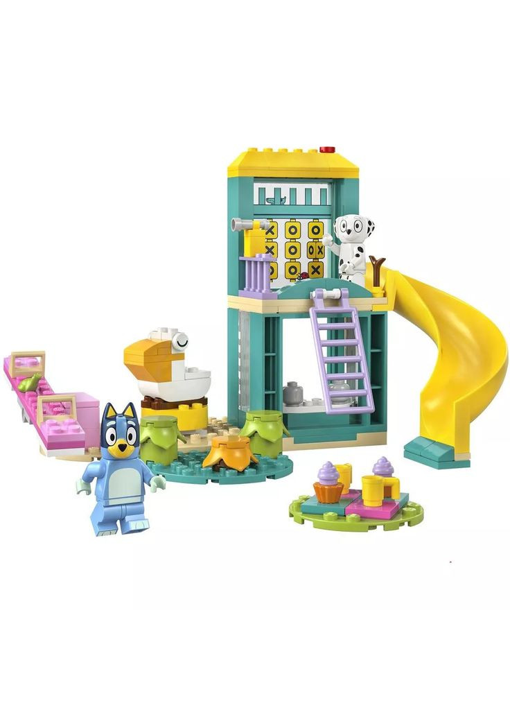 Конструктор Bluey Веселье с Блуи и Хлоей на игровой площадке (11201) Lego (353491887)