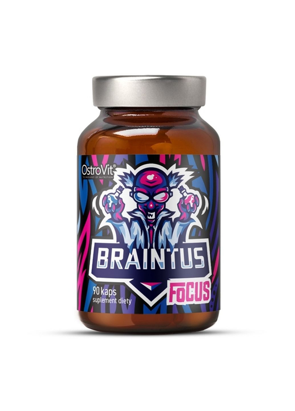 Предтренировочный комплекс Braintus Focus, 90 капсул Ostrovit (293483083)