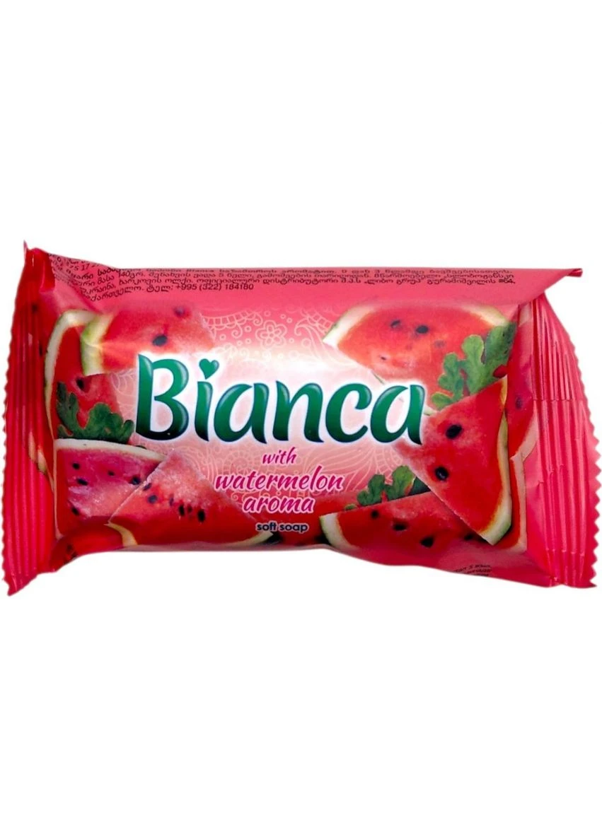Ніжне мило для тіла з ароматом кавуна 140г Bianca (396713539)