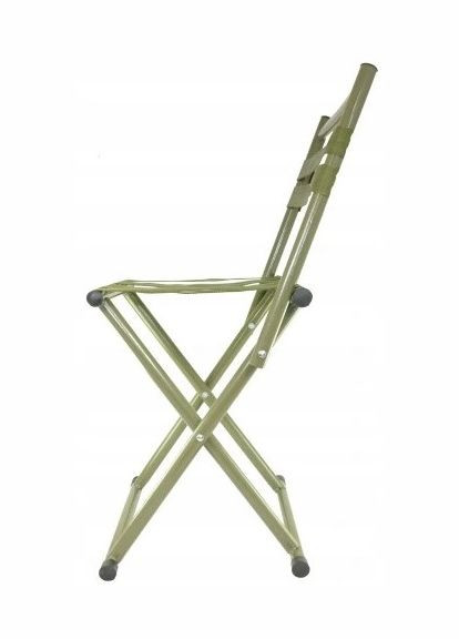 Туристичне рибальське розкладне крісло зі спинкою S1645305 Оливковий Gart (297983539)