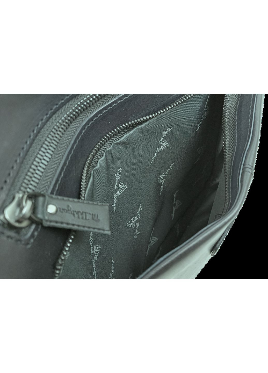 Чоловіча шкіряна сумка планшетка чорна Mykhail Ikhtyar (365598748)