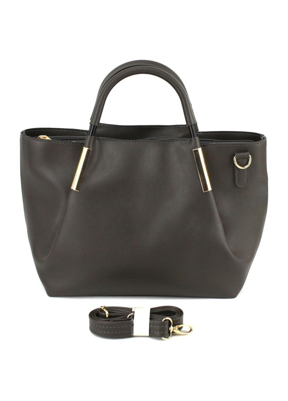 Сумка женская 768192 серая Voila (348418663)