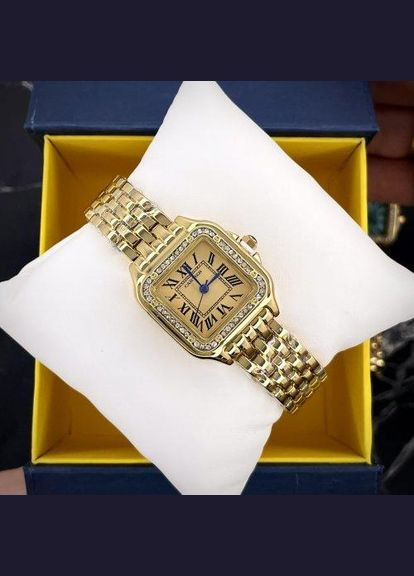 Якісний наручний жіночий годинник Cartier 29x31 No Brand (322583026)