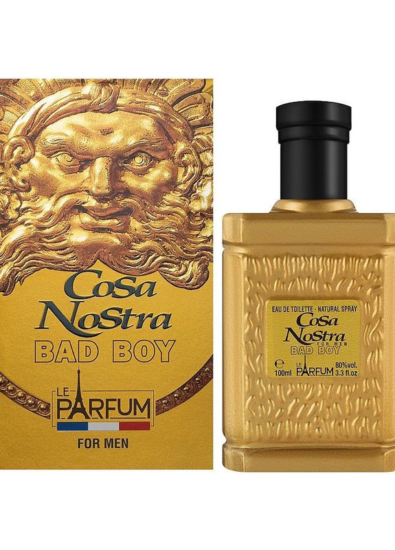 Туалетная вода PE:PARIS EL YSEES INTENSE COSA NOSTRA BAD BOY EDT 100 мл Paris Elysees (340111413)