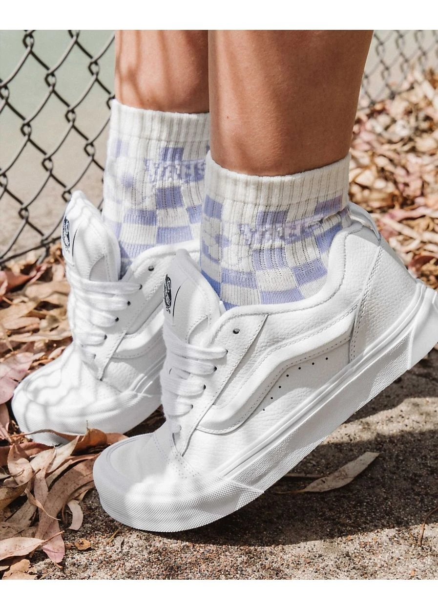 Кеди Knu Skool Leather White VN0009QCW00 Vans (398057452)