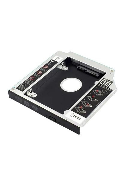 Кишеня-адаптер XON для підключення 2.5" HDD/SSD SATA 3.0 12.7 мм Чорний (XMAS2127SG 6686) XON E-Tech (305589083)