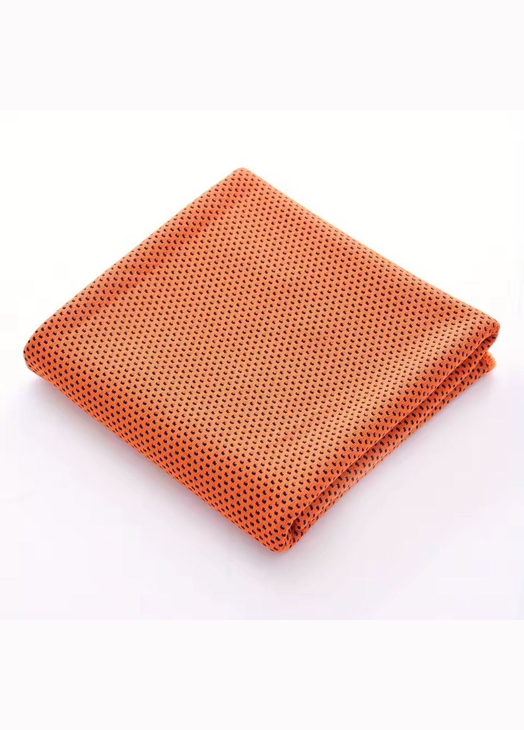 Спортивний охолоджуючий рушничок, рушник для залу, бігу, 80*30 см No Brand помаранчевий