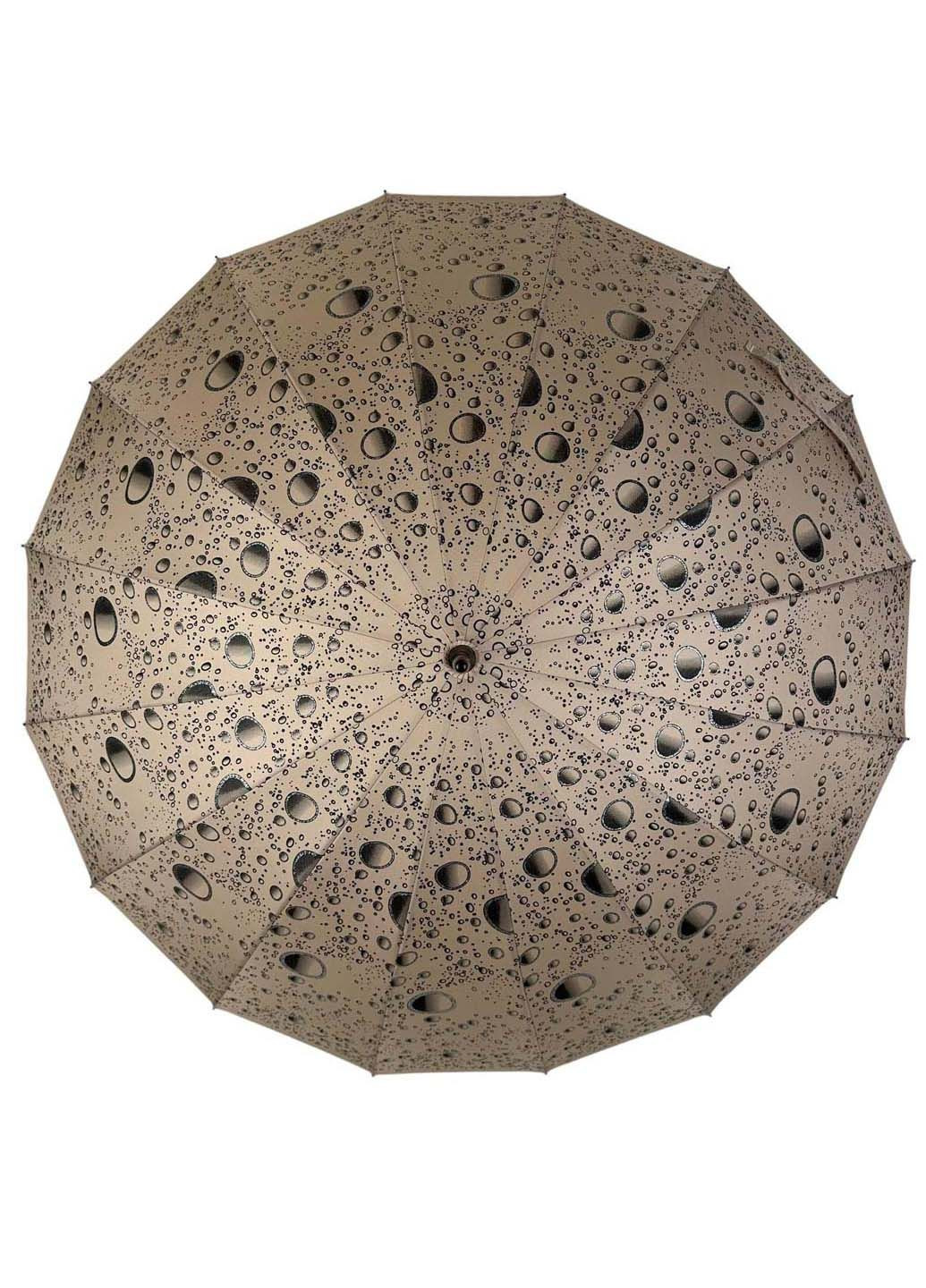 Жіноча парасолька-тростина на 16 спиць з абстрактним принтом Toprain (289977513)