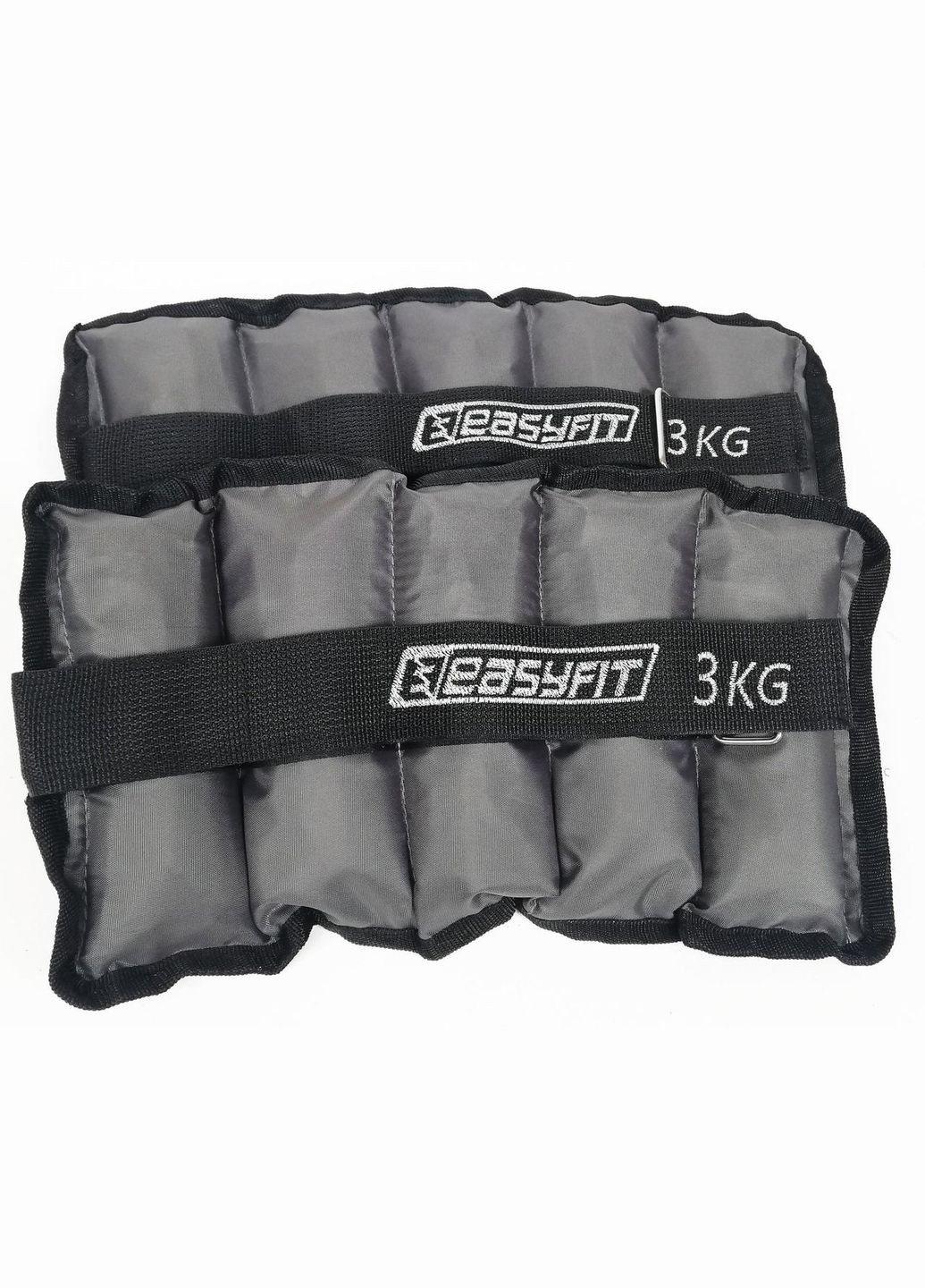 Утяжелители для ног и рук с металлом Metal 3 кг (пара) EasyFit (334337708)