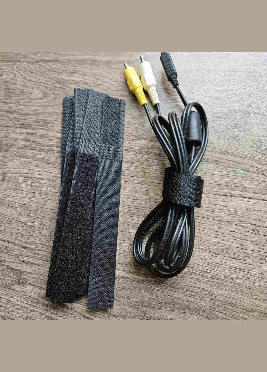 Замки липучки для проводов 10 шт Черные A.G. (305836576)